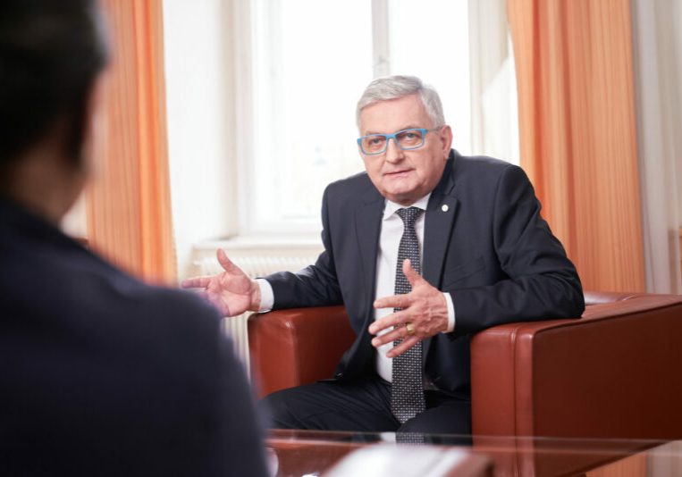 Alfred Riedl, Präsident des Gemeindebundes: Kommunen brauchen finanzielle Perspektiven. Foto: Philipp Monihart