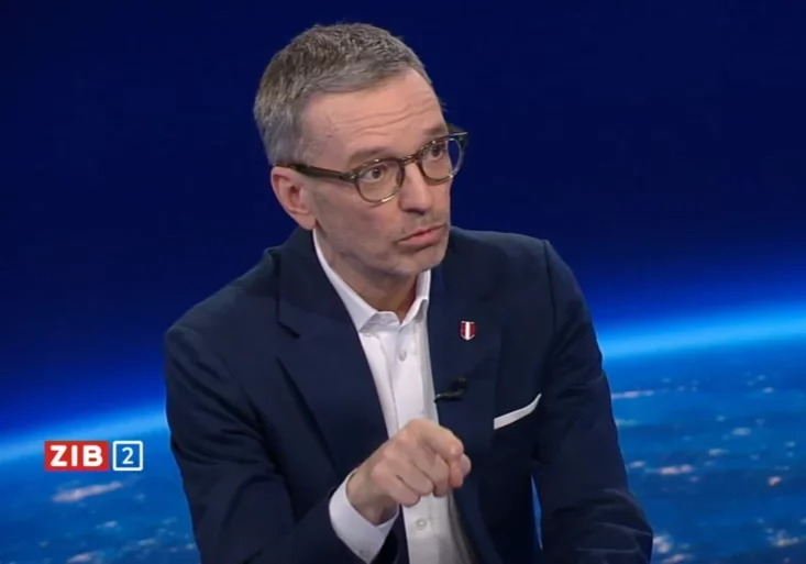 Der ZIB2-Auftritt von FPÖ-Chef Herbert Kickl wird von ÖVP-Generalsekretär Nico Marchetti scharf kritisiert. Foto: Screenshot orf.at/Zur-Sache