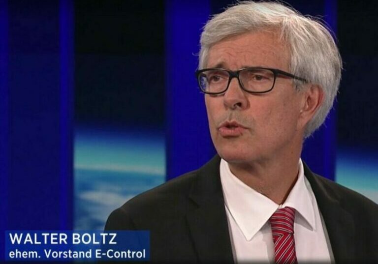 Walter Boltz gilt als Experte im Energiesektor. Der ehemalige Vorstand der e-Control sieht eine Reihe von "Ungereimtheiten" in der Causa Wien Energie. Foto: Screenshot Zur-Sache/orf.tvthek.at