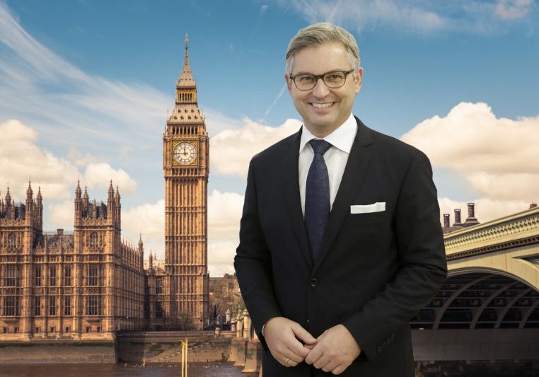 Finanzminister Magnus Brunner wirbt in London für Grüne Anleihen Foto: BKA / Andy Wenzel / iStock franckreporter