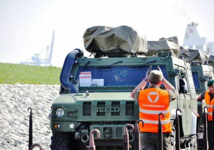 Bei den EU-Battlegroups beteiligt sich das Österreichische Bundesheer seit 2011 mit Expertise im Bereich Logistik. Foto: Bundesheer / Christoph Habisohn