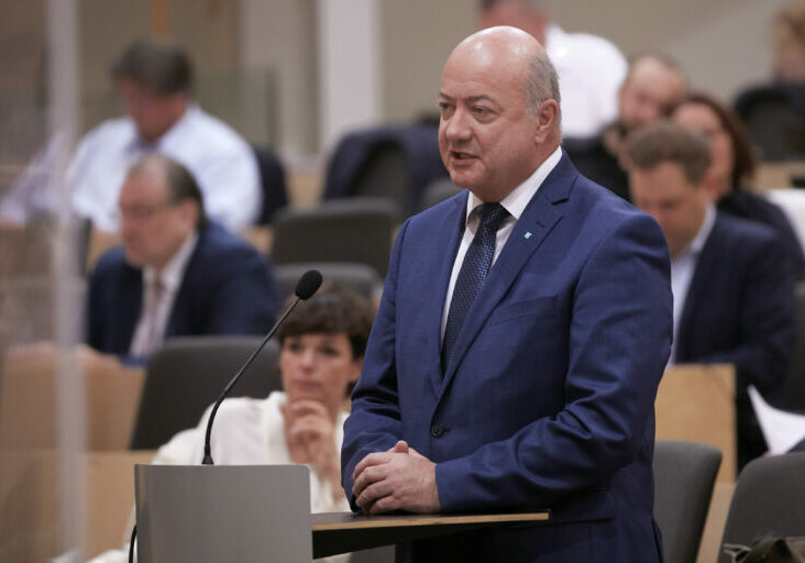 ÖVP-Bundesparteiobmann Karl Nehammer hat den 62-jährigen Abgeordneten und Rechtsanwalt Christian Stocker zum neuen Generalsekretär der Volkspartei bestellt. Foto: Parlamentsdirektion/ Thomas Topf