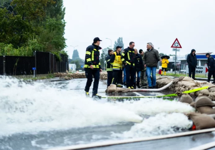Nach dem Hochwasser vom September liegen nun erste Schätzungen zum Schaden vor. Foto: BKA/Christopher Dunker
