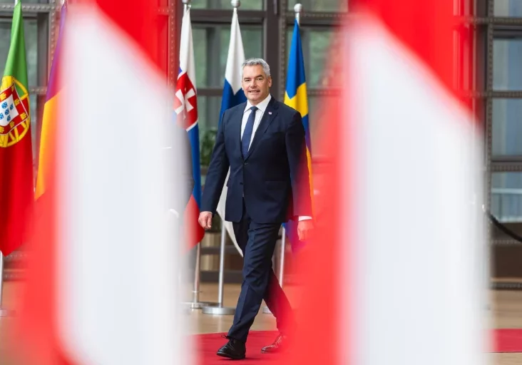 Die EU nimmt einen immer härteren Kurs in Asyl- und Migrationsfragen ein. Kanzler Nehammer bezeichnet das als "Paradigmenwechsel". Foto: BKA/Florian Schrötter