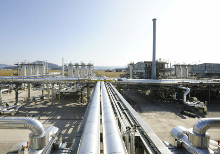 Finanzminister sprechen über Energie und ihren Preis. Bild: Erdgasspeicher Haidach Foto: RAG / steve.haider.com