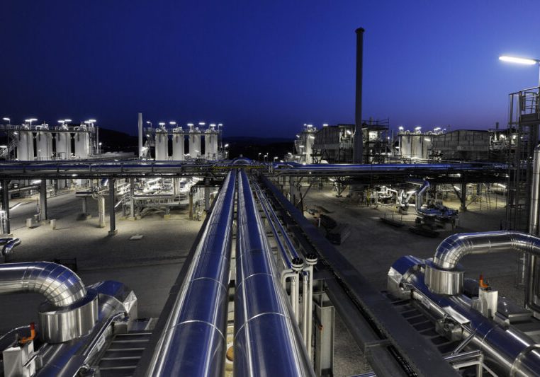 Sicherheit in der Versorgung: Gasspeicher werden befüllt und alle verbunden. Bild: Erdgasspeicher Haidach Foto: RAG / steve.haider.com