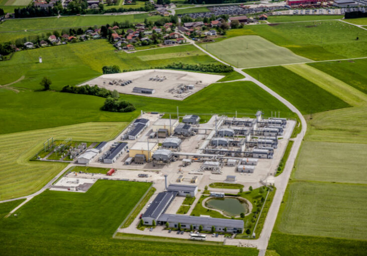 Der Erdgasspeicher in Haidach wird ab August befüllt. Insgesamt verfügt Österreich über sehr hohe Speicherkapazitäten. Bis zum Start der Wintermonate wird mit einem Füllstand von 80 Prozent gerechnet. Foto: RAG / Karin Lohberger Photography