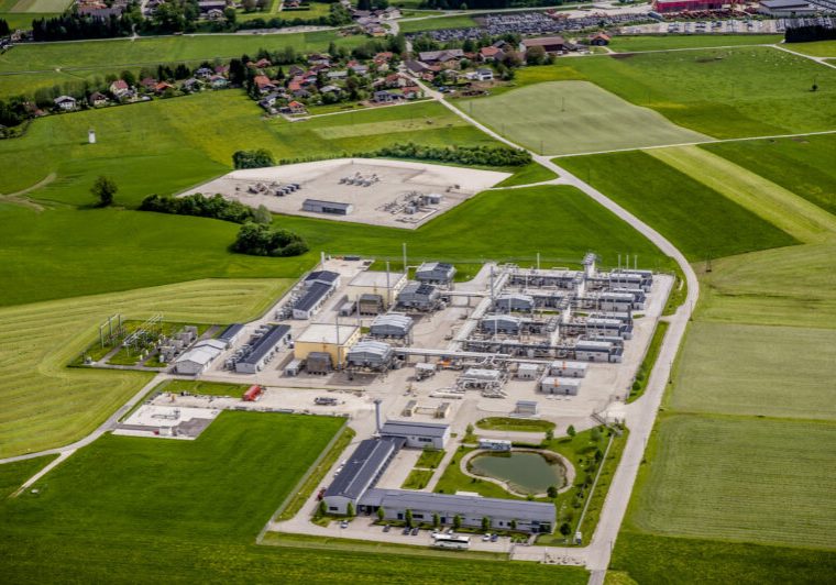 Der Erdgasspeicher in Haidach wird ab August befüllt. Insgesamt verfügt Österreich über sehr hohe Speicherkapazitäten. Bis zum Start der Wintermonate wird mit einem Füllstand von 80 Prozent gerechnet. Foto: RAG / Karin Lohberger Photography
