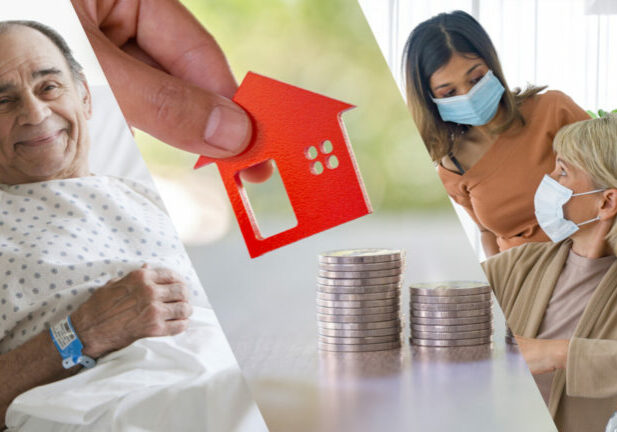 Der Ausbau des Gesundheitssystems, leistbares Wohnen und die Pflege werden im Jahr 2022 als wichtiger erachtet. Fotos: iStock SelectStock / Tinnakorn Jorruang / Chadchai Krisadapong; Montage durch Zur-Sache.at