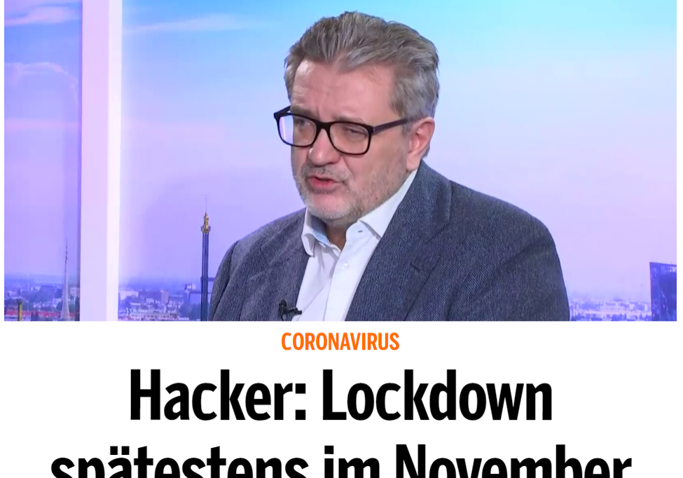 SPÖ-Gesundheitsstadtrat Peter Hacker warnte im Juli vor einem erneuten Lockdown und kritisierte das Quarantäne-Aus der Bundesregierung. Screenshot: oe24 am 26.07.2022