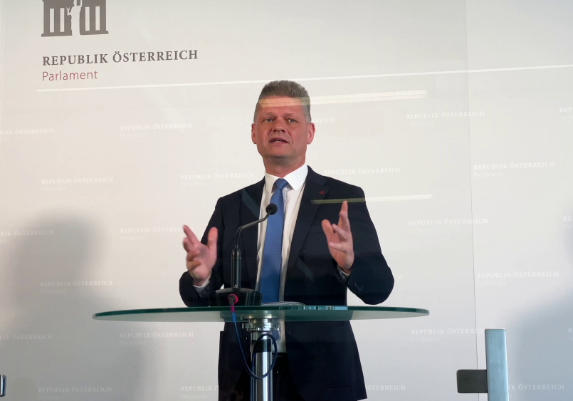 In den kommenden zwei Tagen dreht sich alles um die Arbeit der Ermittlungsbehörden, erläuterte VP-Abgeordneter Andreas Hanger. Foto: Zur-Sache.at / Michael Tögel