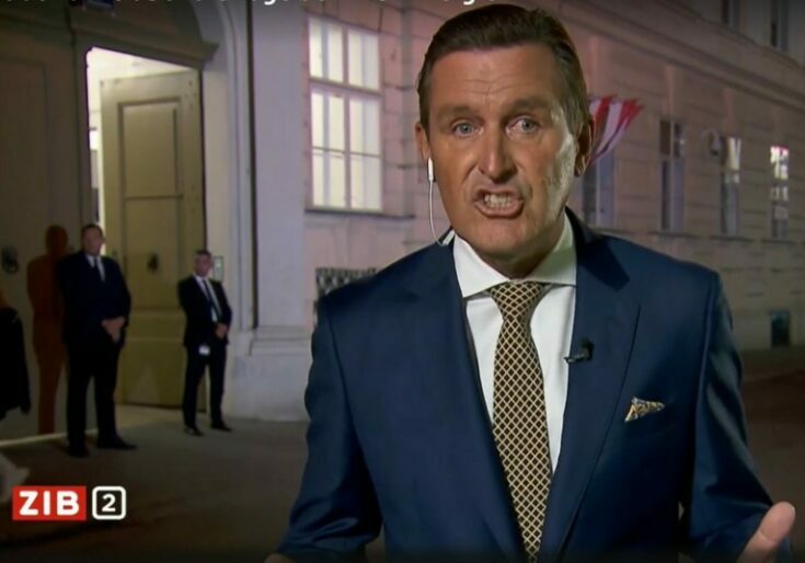SPÖ-Bürgermeister Ludwig stellt sich zum Wien Energie Skandal immer noch nicht den Medien. Stattdessen muss Finanzstadtrat Peter Hanke (SPÖ) die Notlage erklären, kann aber auch keine wesentlichen Fragen in der ZIB2 beantworten. Foto: Screenshot Zur-Sache/tvthek.orf.at