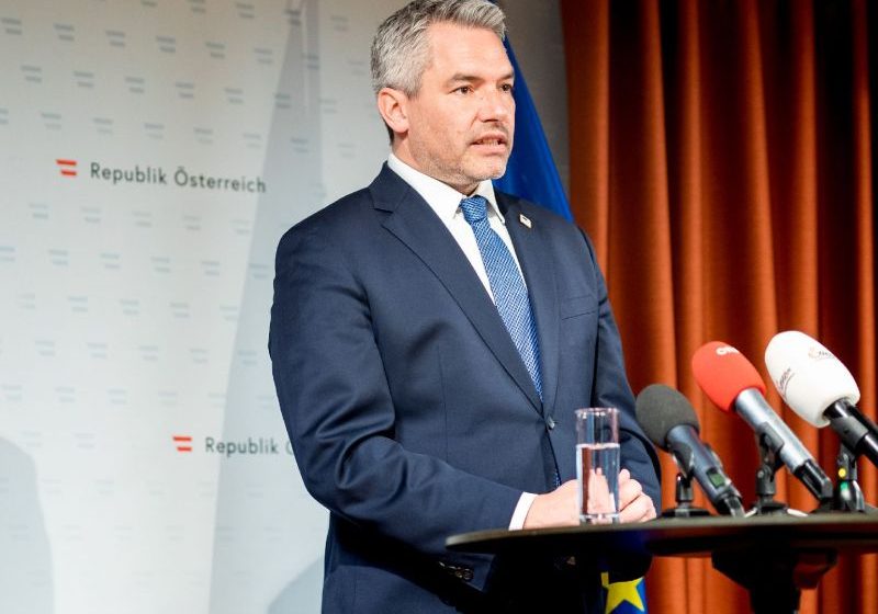 Bundeskanzler Karl Nehammer plant ein Treffen mit dem Präsidenten der Ukraine, Wolodymir Selenskyj. Foto: BKA / Arno Melicharek