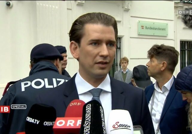 Bundeskanzler Kurz wird sich gegen die Vorwürfe mit "allen demokratischen und rechtlichen Möglichkeiten" wehren. - Screenshot: ORF.at