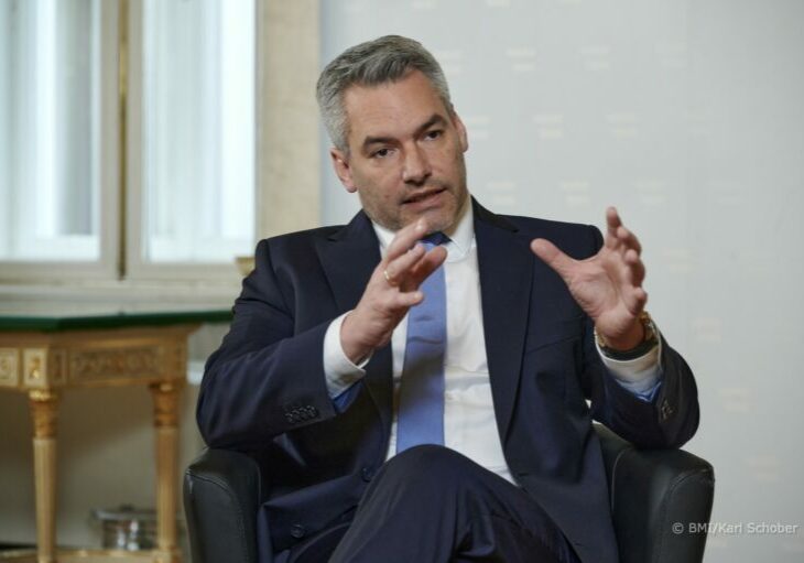 Neue Bereitschaftseinheit füllt eine Lücke: Innenminister Karl Nehammer; Foto: Karl Schober/BMI