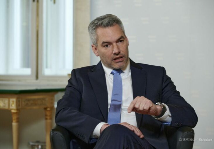 Innenminister Karl Nehammer. Foto: Karl Schober/BMI
