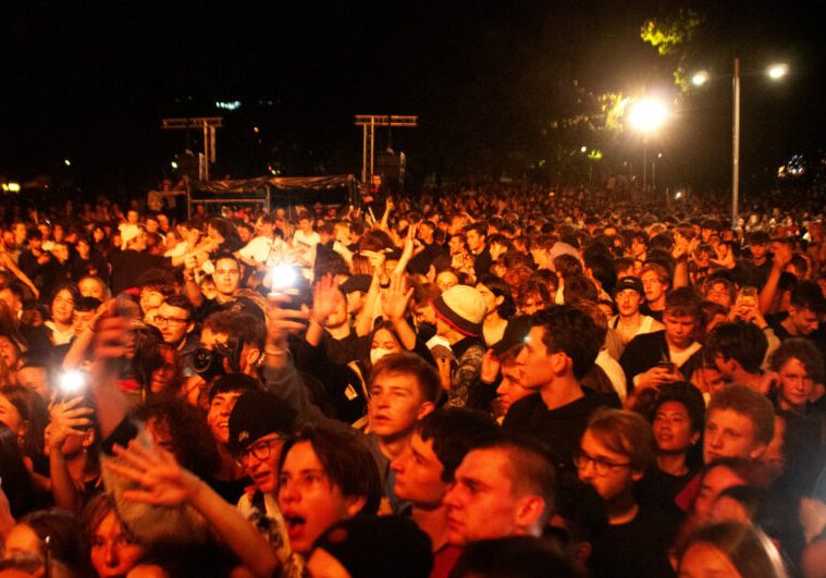 Konzert am Karlsplatz am Samstag. Foto: Luca Faccio, Volkshilfe