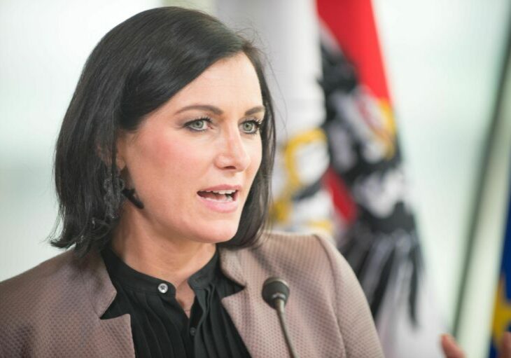 Drängt auf Kompromiss für Agrarbudget: Elisabeth Köstinger Quelle: Paul Gruber