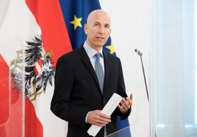 Arbeitsminister Martin Kocher; Foto: BKA
