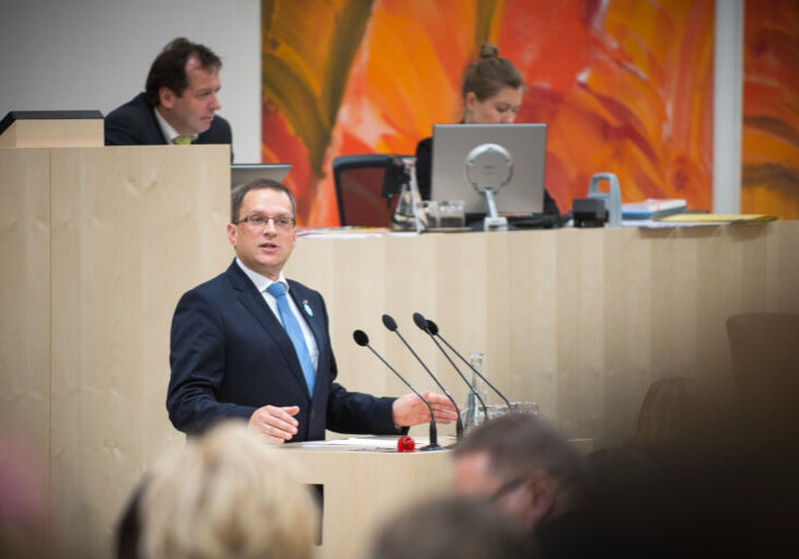 Steuerreform im Nationalrat beschlossen: August Wöginger, ÖVP-Klubobmann und Sozialsprecher. Foto: Parlament