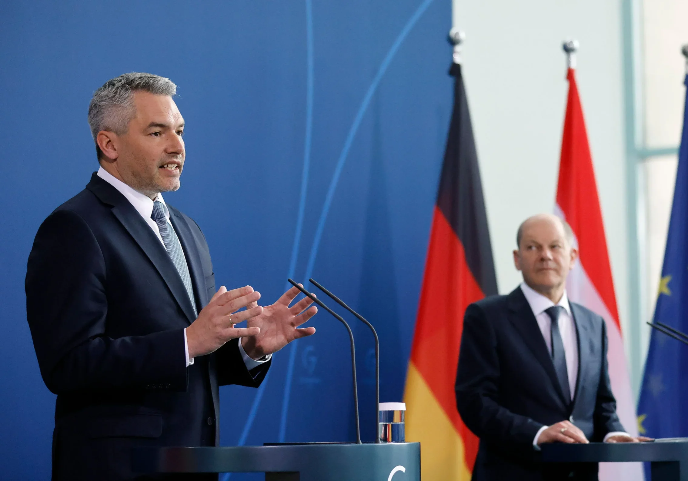 Nach Berlin im Vorjahr, findet nun das zweite Treffen zwischen Nehammer und Scholz in Salzburg statt. Foto: BKA/Dragan Tatic