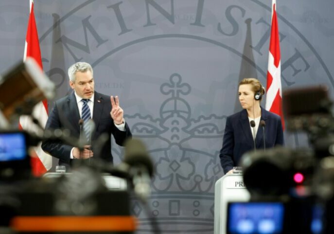 Bundeskanzler Nehammer in Dänemark