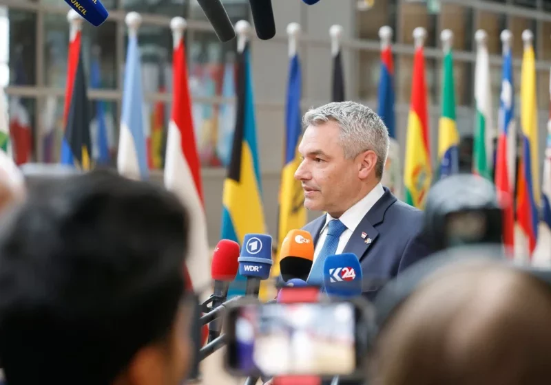 Kanzler Karl Nehammer sieht die Zukunft der Türkei nicht in einer Vollmitgliedschaft der EU. Foto: BKA/Dragan Tatic