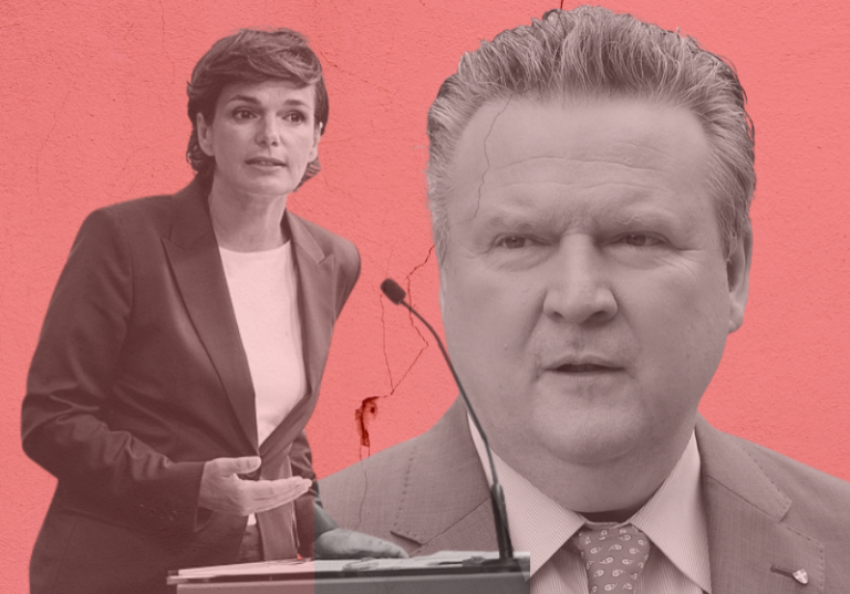Die SPÖ-Mitgliederbefragung brachte zwei große Verlierer. SPÖ-Parteivorsitzende Pamela Rendi-Wagner zieht sich von der SPÖ-Spitze zurück. Für Wiens Bürgermeister Michael Ludwig bedeutet das Ergebnis einen "Dämpfer". Fotomontage: SPÖ-Parlamentsklub / David Višnjić, C.Stadler/Bwag