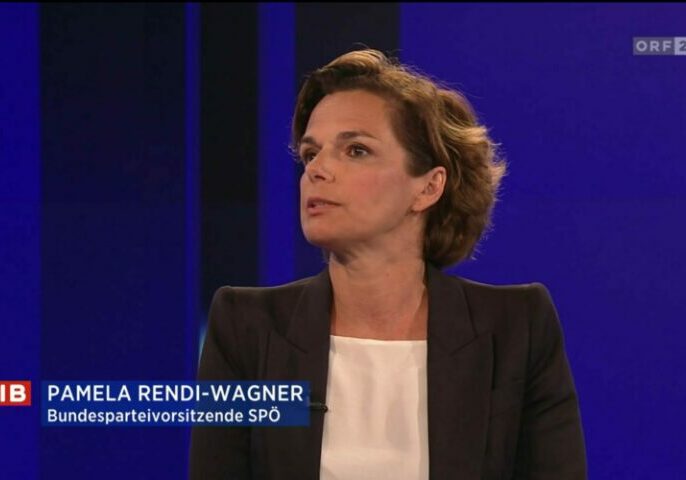 Konnte keine Antworten liefern. SPÖ-Chefin Pamela-Rendi-Wagner in der ZIB2 am Montagabend. Foto: Screenshot tvthek.orf.at