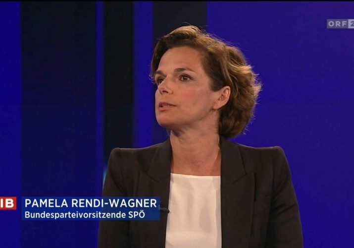 Konnte keine Antworten liefern. SPÖ-Chefin Pamela-Rendi-Wagner in der ZIB2 am Montagabend. Foto: Screenshot tvthek.orf.at