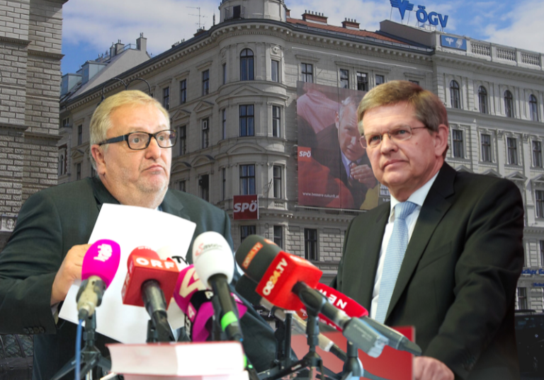 Die rote Führung fängt nun an in der Causa Wien Energie um sich zu schlagen. Die Fehler werden überall gesucht nur nicht bei sich selbst. Foto: Christian Deutsch: SPÖ / Kurt Prinz Foto Christoph Matznetter: Daniel Weber