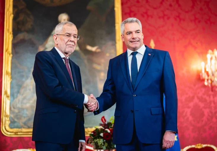 Karl Nehammer wurde vom Bundespräsident beauftragt eine neue Regierung zu bilden. Foto: BKA/Florian Schrötter