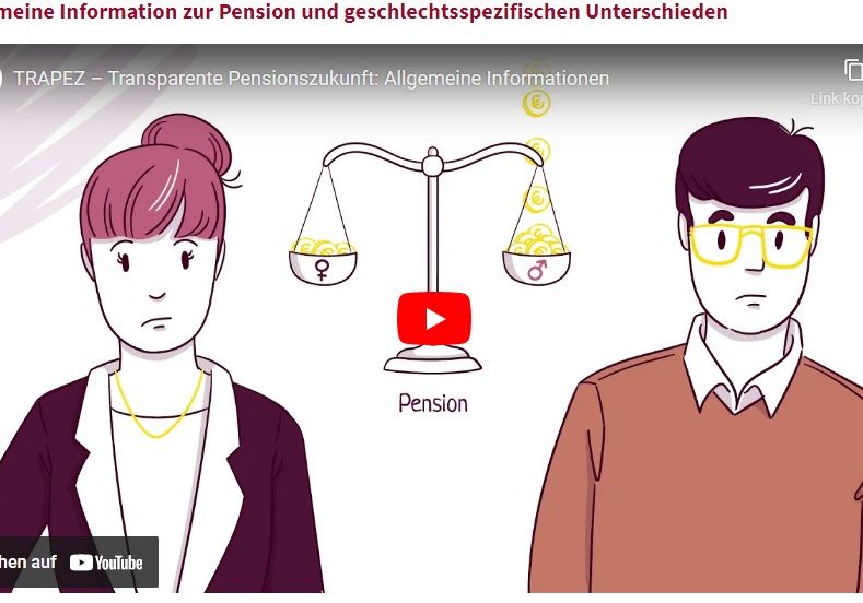 Information als ein Schritt gegen Gender-Pension-Gap: Frauenministerin Susanne Raab präsentierte 2023 neue Videos. Seniorenbund-Präsidentin Ingrid Korosec drängt auf Einkommensgerechtigkeit. Bild: Screenshot/Trapez