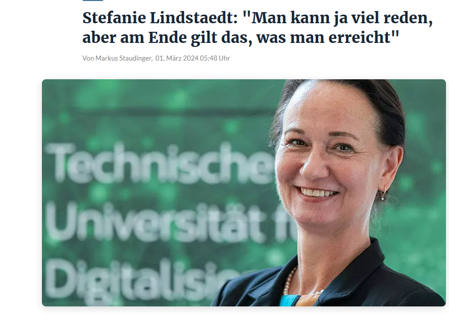 Wissenschaftsminister Martin Polaschek treibt den Aufbau der Universität für digitale Transformation in Linz voran. Gründungspräsidentin Stefanie Lindstaedt sichtet bereits die Bewerbungen für die ersten zehn Professorenstellen. Foto: Screenshot OÖN