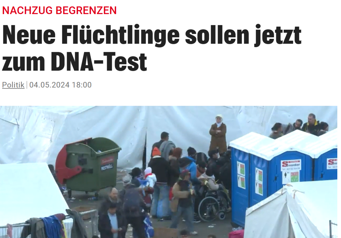 Für den Nachzug von Familienmitgliedern von Flüchtlingen werden Voraussetzungen und Überprüfungen geschaffen. Bild: Screenshot KronenZeitung