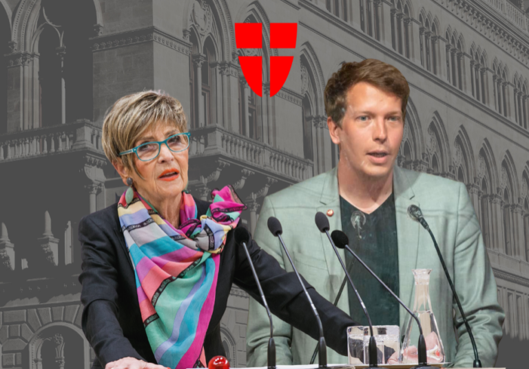 ÖVP-Wien Sozialsprecherin Ingrid Korosec und Verfassungssprecher Patrick Gasselich üben harte Kritik an der Wiener Sozialhilfe. In einer Presseaussendung stellen sie klar: „Bürgermeister Ludwig muss handeln!" Foto: Korosec Büro