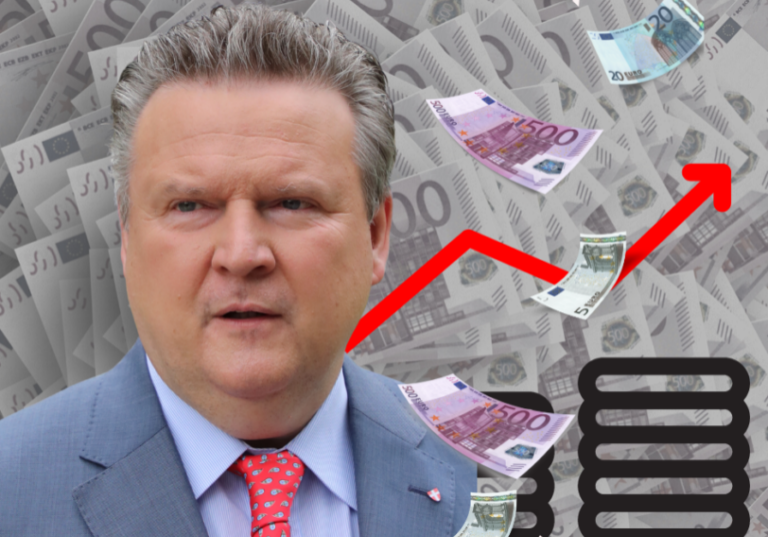 Wien erhöht Gebühren und Tarife, dennoch fehlt Geld: Bürgermeister Ludwig in Turbulenzen. Foto: Montage / Ludwig: Bwag/Commons