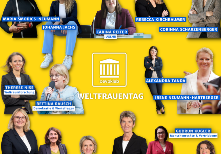 Anlässlich des Weltfrauentages teilen die weiblichen Abgeordneten ihre wichtigsten Gedanken zum Thema Frauenpolitik. Foto-Montage: zur-Sache