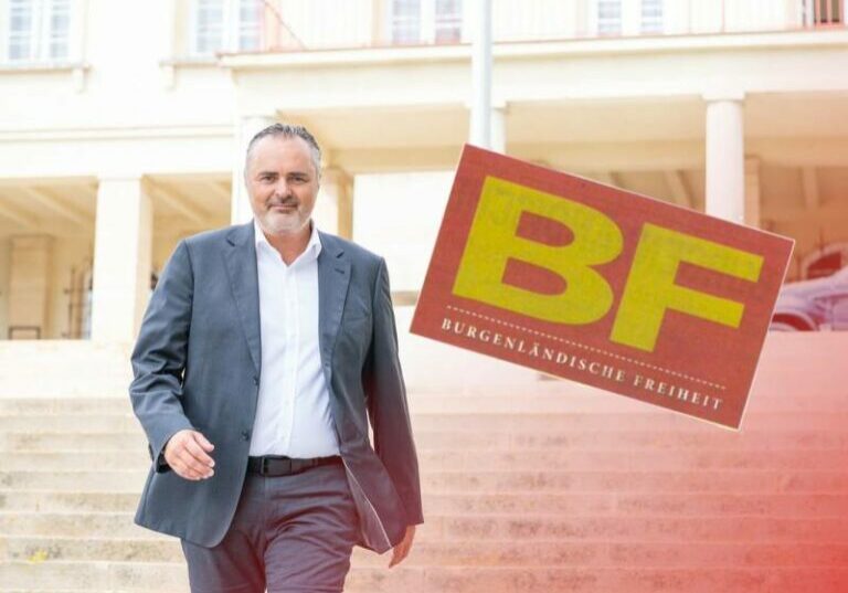 Foto: hanspeterdoskozil.at / Faksimile: Burgenländische Freiheit / Montage: Zur-Sache.at