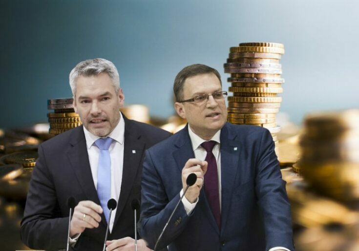 Bundesregierung und Regierungsfraktionen im Parlament beschließen umfassende Maßnahmen gegen die Teuerung. - Fotos: Parlamentsdirektion / Thomas Topf / Thomas Jantzen / iStock Filograph