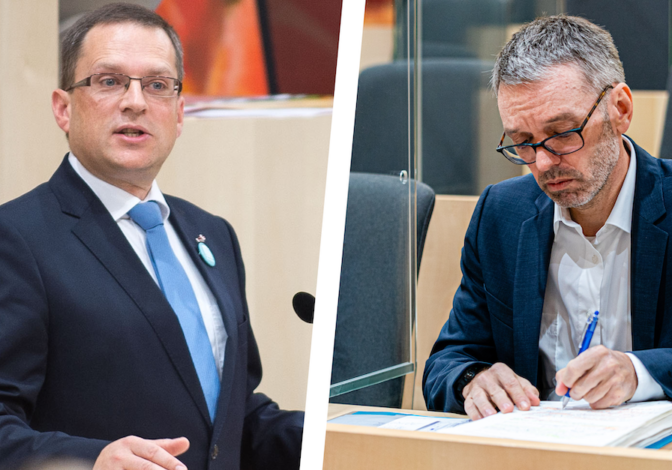 Fotos: ÖVP/ Jakob Glaser; Florian Schrötter