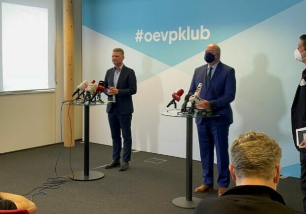 VP-Fraktionschef Andreas Hanger, hatte zum Wochenauftakt gemeinsam mit Abg. Christian Stocker die Ziele der ÖVP offensiv kommuniziert. Foto: Zur-Sache / Michael Tögel