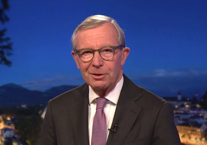 "Gewonnen ist Gewonnen. Und da gibt es auch nichts herumzudeuteln!" Das sagte der Salzburger Landeshauptmann Wilfried Haslauer im Interview nach der Landtagswahl in Salzburg in der ZiB 2. Foto: ORF / Zur-Sache Screenshot