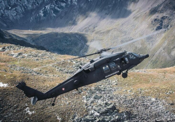 Für das Bundesheer erfolgt in den kommenden Jahren die größte Budgeterhöhung seit Jahrzehnten. Auch das Innenministerium wird laut Budgetpläne für eine bessere Mobilität in der Luft ausgestattet. Foto: Bundesheer/Daniel Trippolt