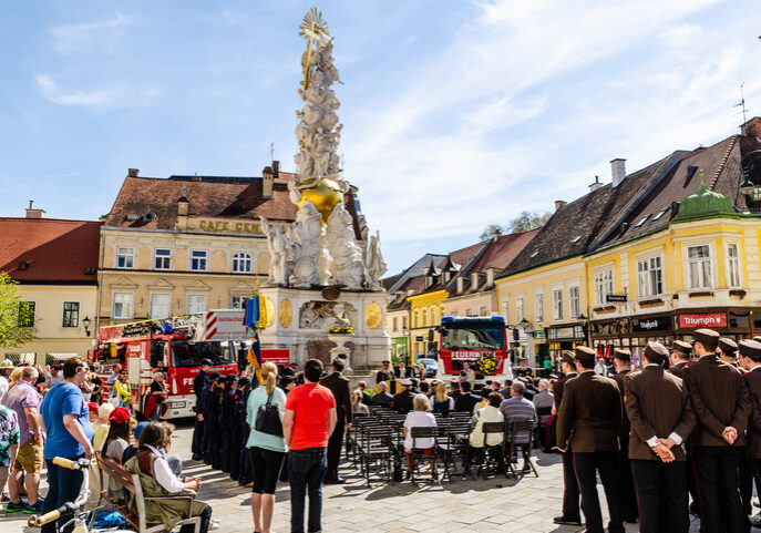 Freiwillige Feuerwehren sind für die Sicherheit in den Gemeinden von besonderer Bedeutung. Wie hier in Baden bei Wien. Dafür gibt es jetzt mehr Geld. Foto: istock / Przemysław Iciak