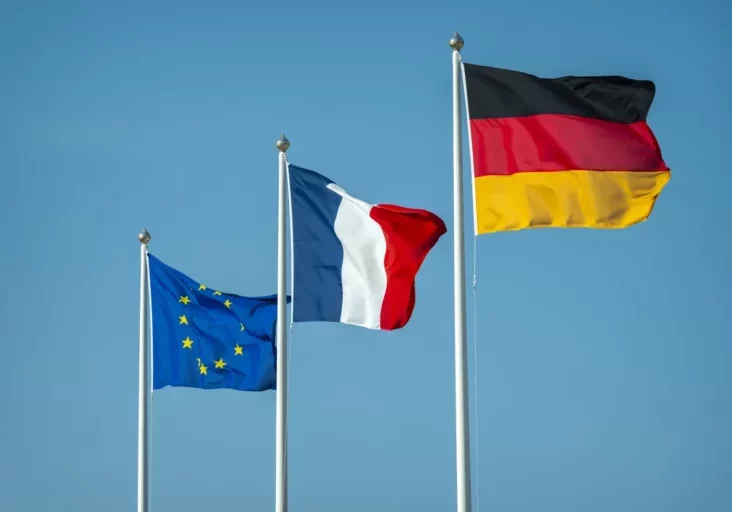 Europa hat gewählt. Bei der EU-Wahl musste sowohl Präsident Macron in Frankreich als auch Kanzler Scholz in Deutschland herbe Verlust einstecken. Foto: istock/Martin Wahlborg