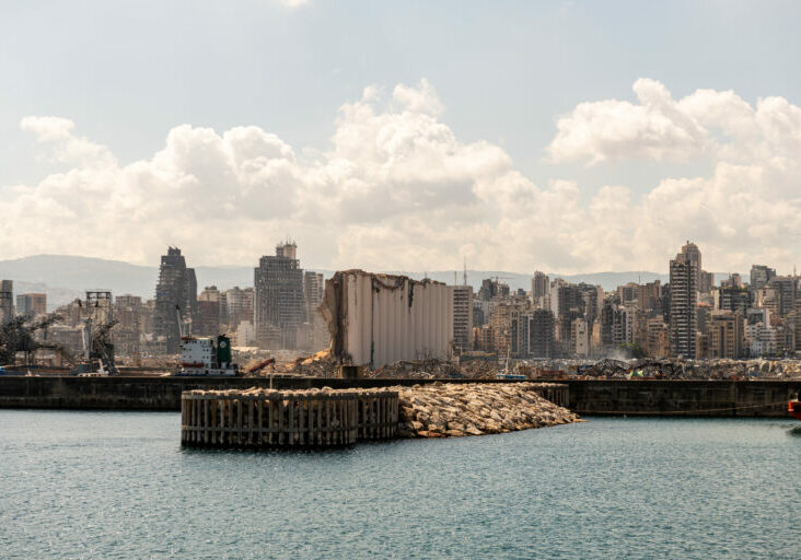 Der Hafen von Beirut. Foto: iStock/ Paul Saad