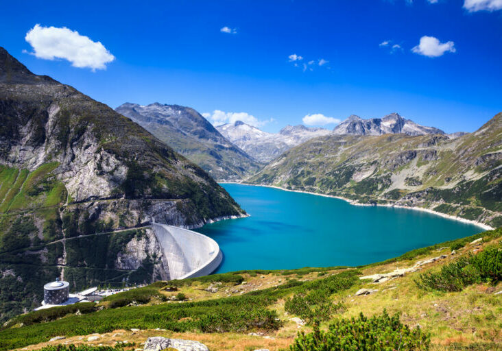 Staudamm-See in Kölnbrein/Österreich; Foto: istock/borchee