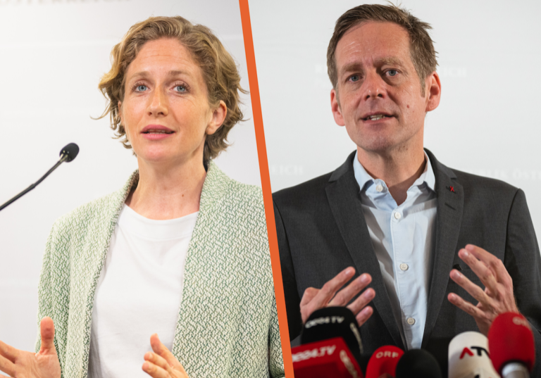 Worum geht es der Opposition um Stephanie Krisper (NEOS) und Kai-Jan Krainer (SPÖ) wirklich? - Fotos: Florian Schrötter