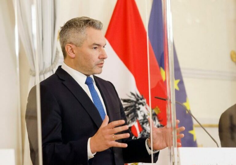 Kanzler Nehammer: Nationale Sicherheitsrat ein Beispiel für Kooperation politischer Fraktionen. Foto: BKA / Dragan Tatic